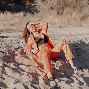 Vintage Orange Nordstrom Suit